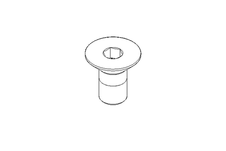 Tornillo avellanado M4x8 A2 70 DIN7991