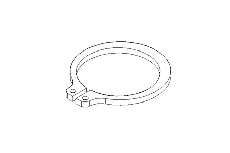 Tear-off ring 28x2 A2 DIN471