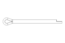 Pasador de aleta ISO 1234 1,2x12 A2