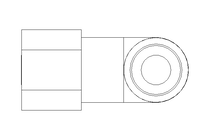 Raccord à vis coudé L 6 R1/8" A4 DIN2353