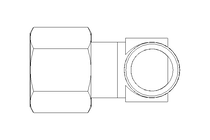 Rohrverschraubung LL 8 R1/8" St-Zn