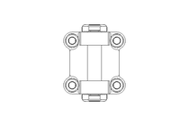 Flange articulada para cilindro SNCB-32