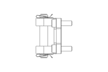 Flange articulada para cilindro SNCB-32