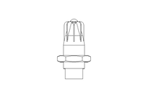 AIR BLAST NOZZLE  216 BSP 1/4"