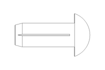 Chiodo intagliato ISO 8746 4x10 A2