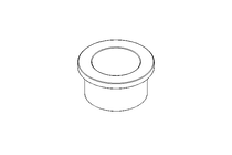 Plain bearing bush V 25x32x39x20x3.5