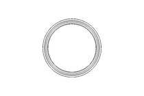 Grooved ring C2 63x75x8.5 NBR