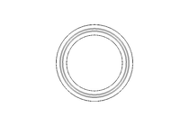 Grooved ring EMX 7.98x10.9x2.4 PTFE