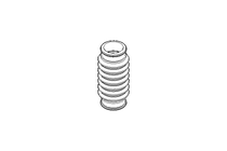 Гофрированный кожух L=35-82 d=35