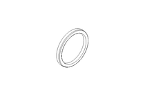 Grooved ring E5 63x75x7 NBR