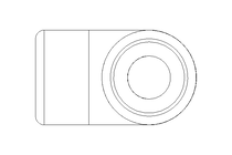 CANTONEIRA  1/4"  L=21  1.4571 DIN2987