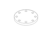 FLANGE  DN80 PN16 1.0460 DIN EN 1092-1