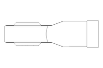 Cabecote articulado B M12x1,25