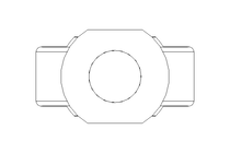 Cabecote articulado B M12x1,25