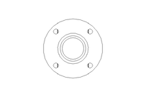 Universal joint shaft D=58 L1=210 L2=245