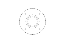 Universal joint shaft D=58 L1=268 L2=308