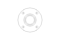 Gelenkwelle E 58/4 L=1200/1235