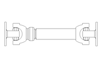 Eje articulado D=90 L1=350 L2=465