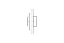 Flange bearing RME FA125.8 45x155x56.3