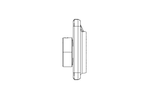 Rodamiento con brida PCSK 40/43,8x121