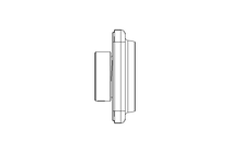 Flanschlager PCSK 40/43,8x121