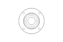 Rodamiento con brida RMEO FA125.8 100