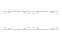 Porca sextavada M4 A2 DIN439