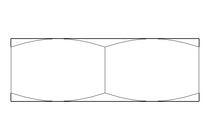 六角螺母 M16x1,5 St-Zn DIN439