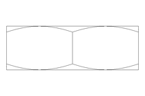 Porca sextavada M24x1,5 A2 DIN439