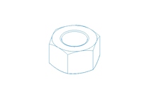 Tuerca hexagonal M12x1,5 A4 DIN934