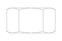 Dado esagonale M12x1,5 St-Zn DIN934