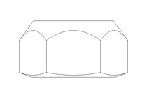 Écrou hexagonal M6 St-Zn DIN980