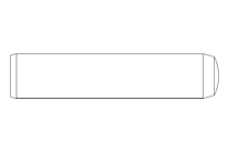 ЦИЛИНДРИЧЕСКИЙ ШТИФТ 6М5 x 28 ISO 8735