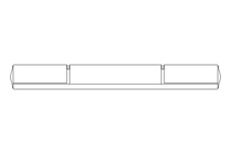 Hinge 27x40 A2 DIN 7945