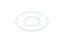 Arandela de ajuste 6x12x0,2 1.4301