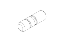 Espárra c/ extremos rosc. M16x35 A2