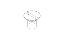 Countersunk head screw M8x12 A2 ISO2009