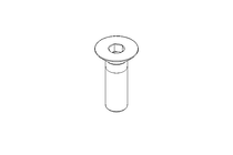 Senkschraube M6x20 A2 70 DIN7991