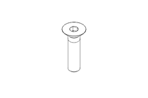 Countersunk head screw M6x25 8.8 DIN7991