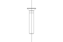 Senkschraube M6x35 A2 70 DIN7991