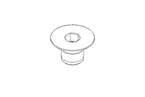 Senkschraube M8x10 A2 70 DIN7991