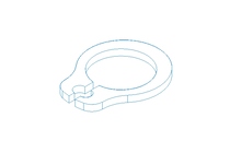 Tear-off ring 6x0.7 A2 DIN471