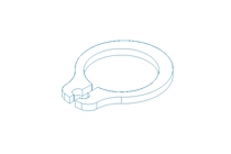 SNAP RING   8X0,8 NIRO DIN 471