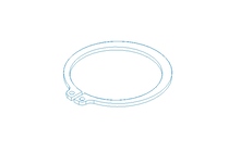 Tear-off ring 45x1.75 St DIN471