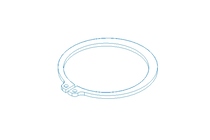 Tear-off ring 50x2 A2 DIN471