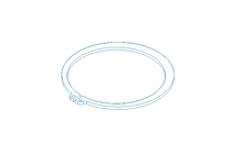 Tear-off ring 95x3 St DIN471