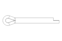 Goupille ISO 1234 1,6x10 A2