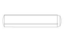 Straight grooved pin ISO8740 8x40 A2