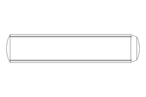 Straight grooved pin ISO8740 8x40 A2