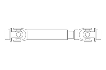 SHAFT WITH UNIVERSAL JOINT